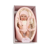 Muñeca Elegance 33cm Gadi Rosa con Cuna Portable